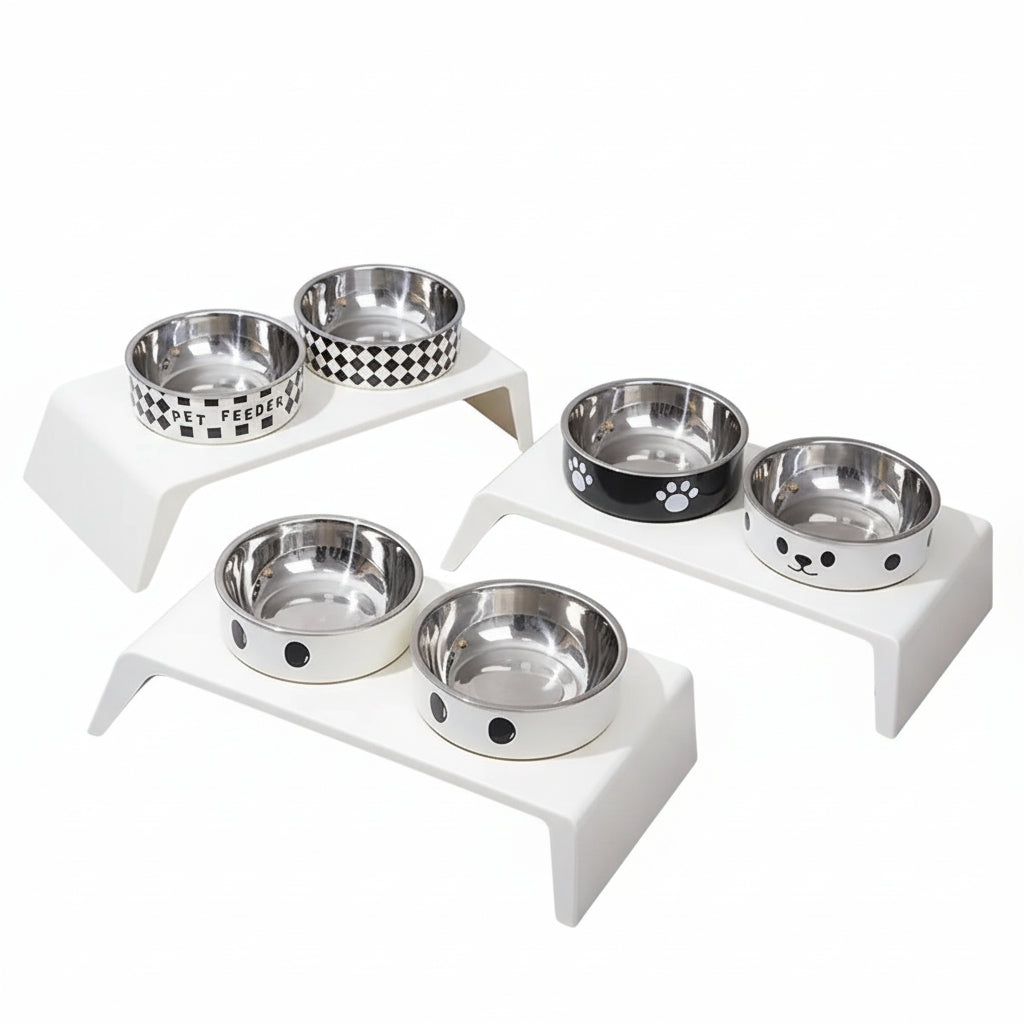 ElevateBowl™ Dual Pet Feeder