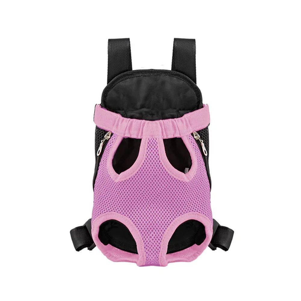 Portable Breathable Pet Backpack – Travel Carrier Bag