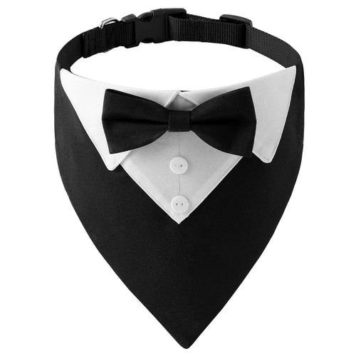 TuxPaw™ Bow Tie Collar – Stylish & Classy Dog Accessory - Pet Supplies