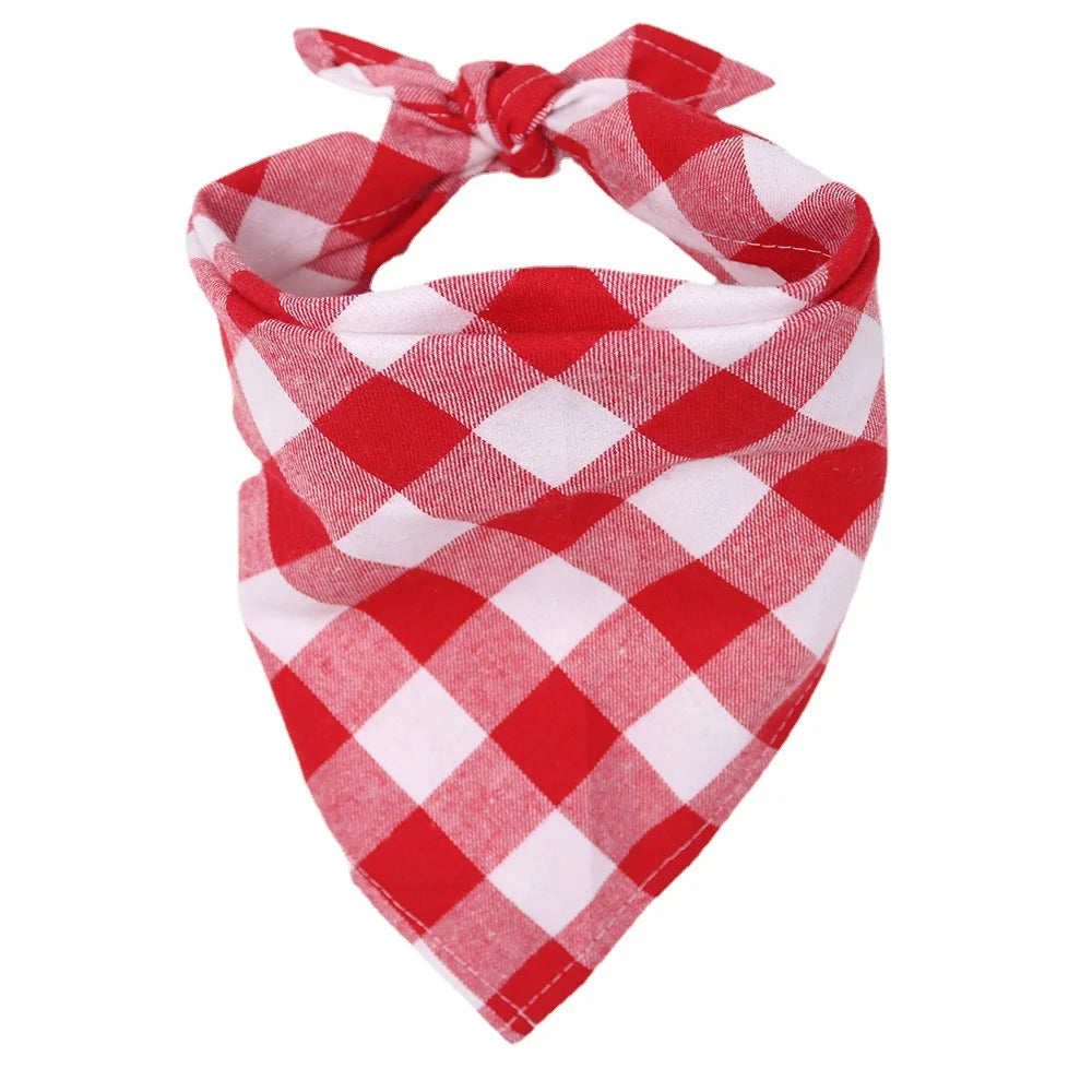 PlaidPaw™ Bandana Pets Supplies Shop