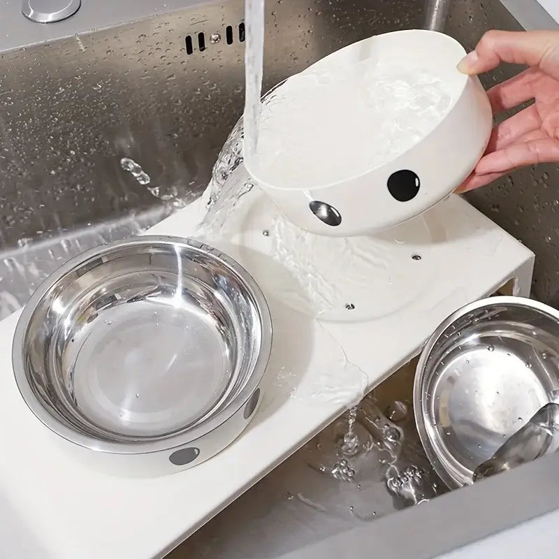 ElevateBowl™ Dual Pet Feeder