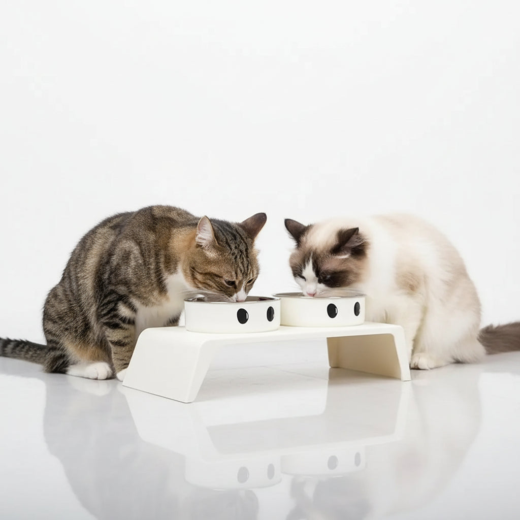 ElevateBowl™ Dual Pet Feeder