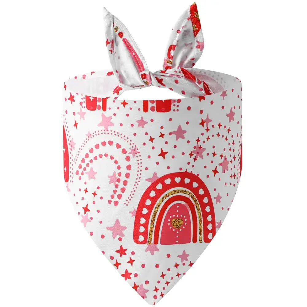 LovePrint™ Valentine Bandana Pets Supplies Shop