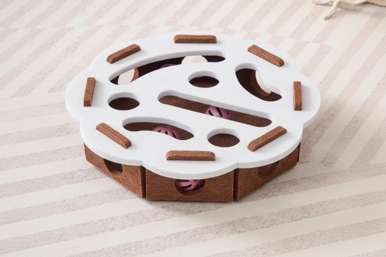 PuzzlePaw™ Cat Toy – Fun & Brain-Boosting Play for Cats - Pet Supplies